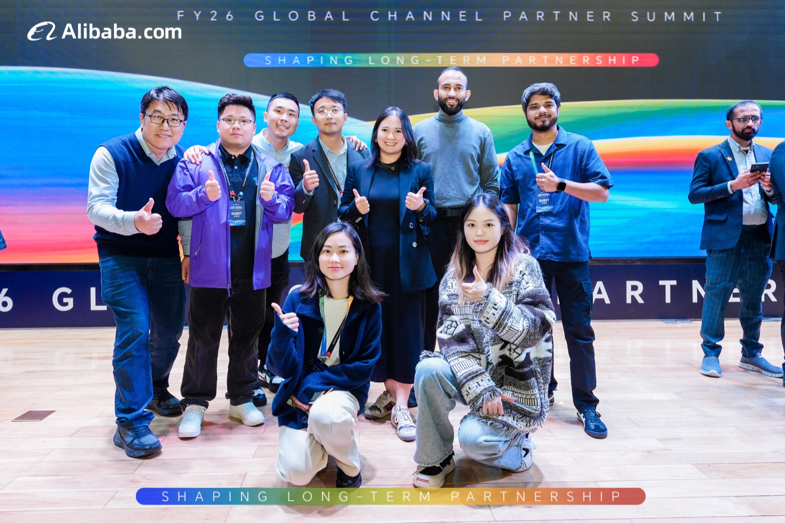 Trademor and Alibaba colleagues at the Global Channel Partner Summit